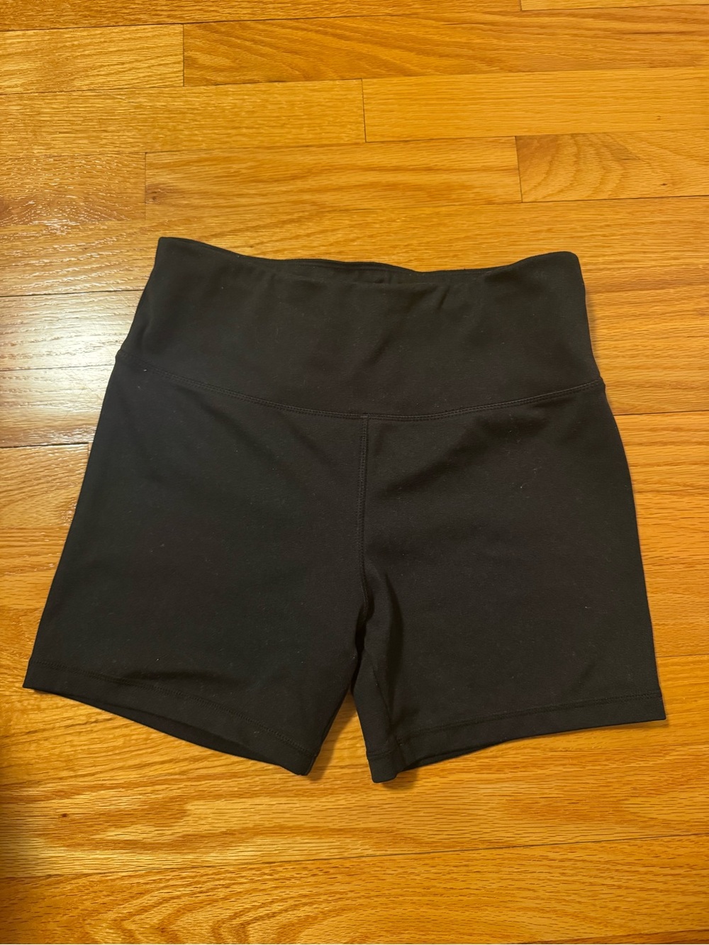 Jockey Black High-Rise Bike Shorts